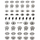 Nail Sticker - Eyes